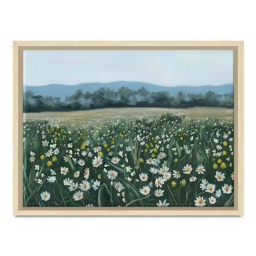 April Flower Field Canvas Print April Flower Field Canvas Print wall art product Grace Popp
