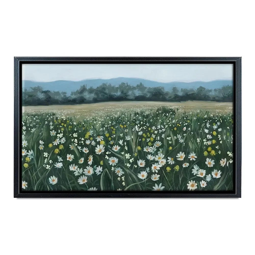 April Flower Field Canvas Print April Flower Field Canvas Print wall art product Grace Popp