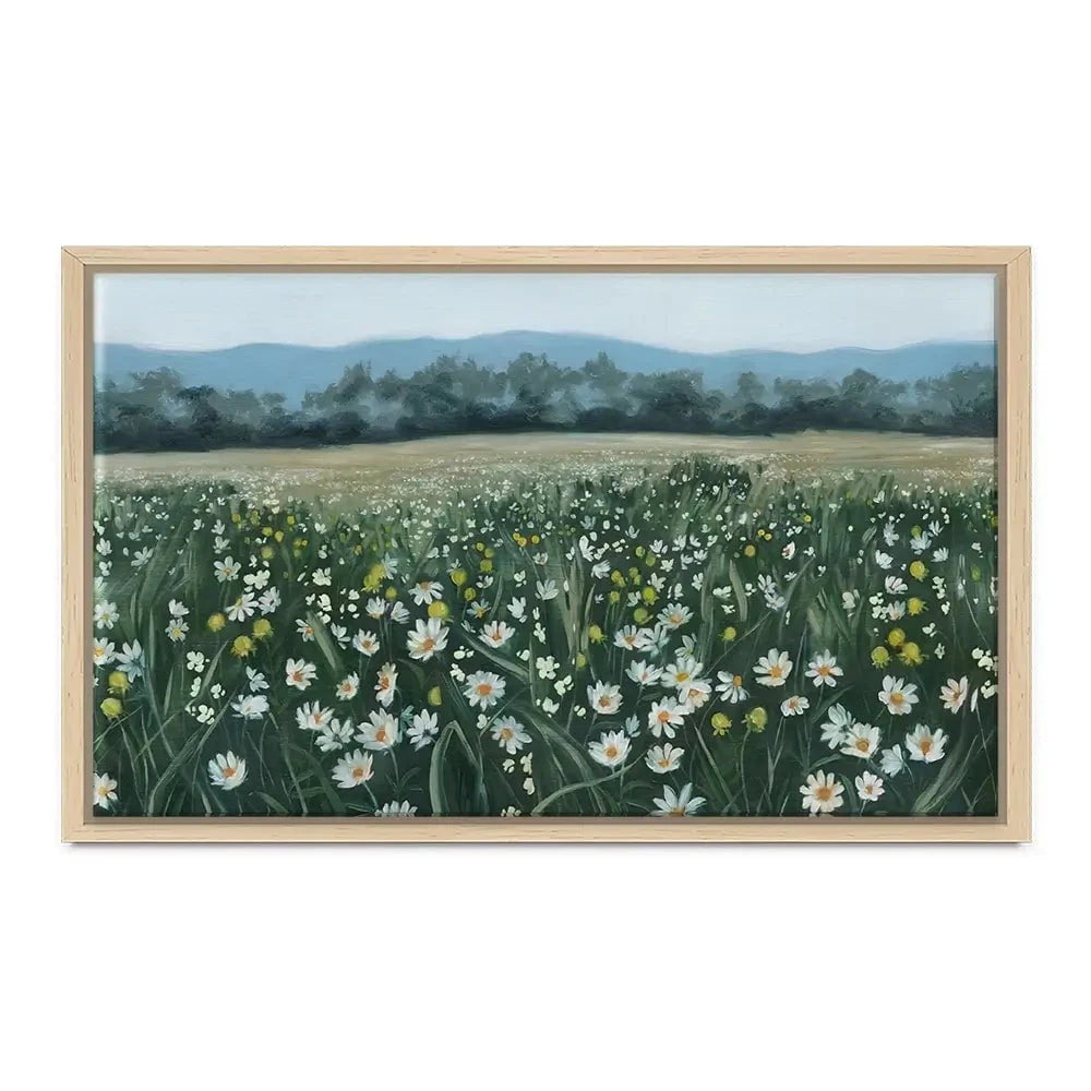 April Flower Field Canvas Print April Flower Field Canvas Print wall art product Grace Popp