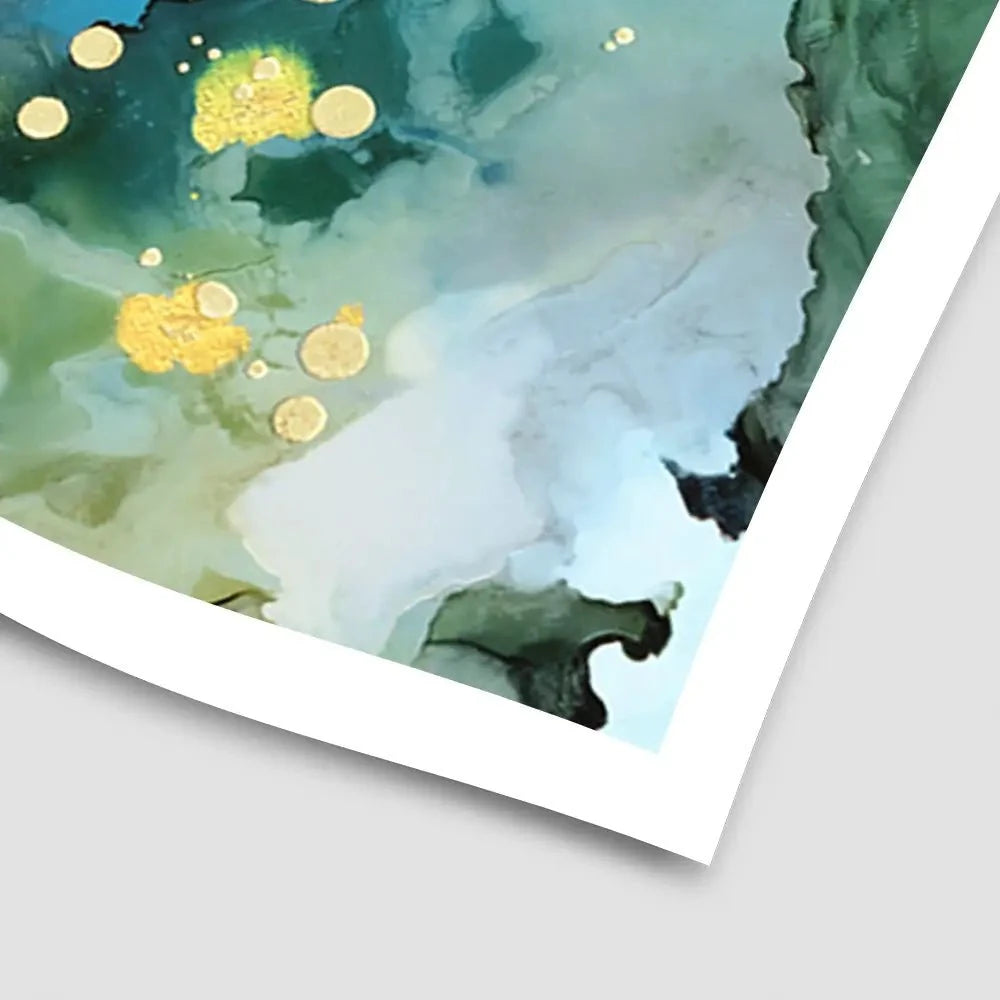 Aqua Brume Art Print Aqua Brume Art Print wall art product Victoria Borges