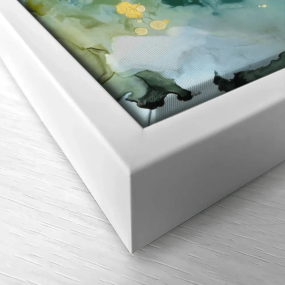 Aqua Brume Canvas Print Aqua Brume Canvas Print wall art product Victoria Borges