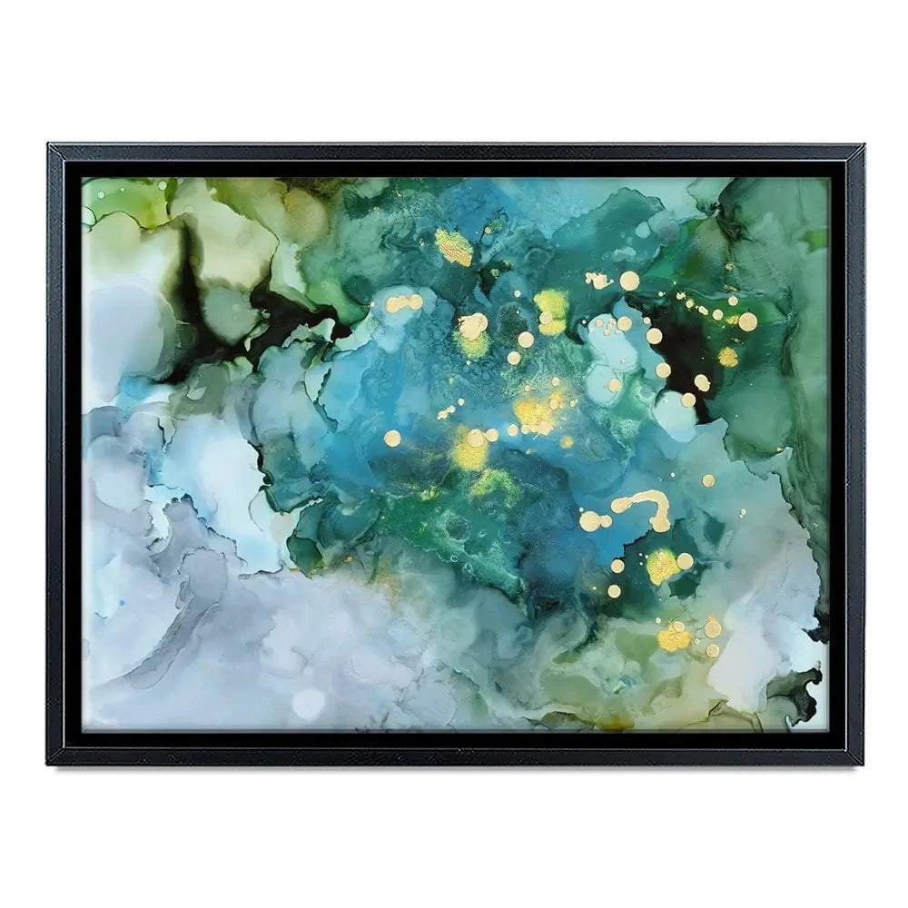 Aqua Brume Canvas Print Aqua Brume Canvas Print wall art product Victoria Borges