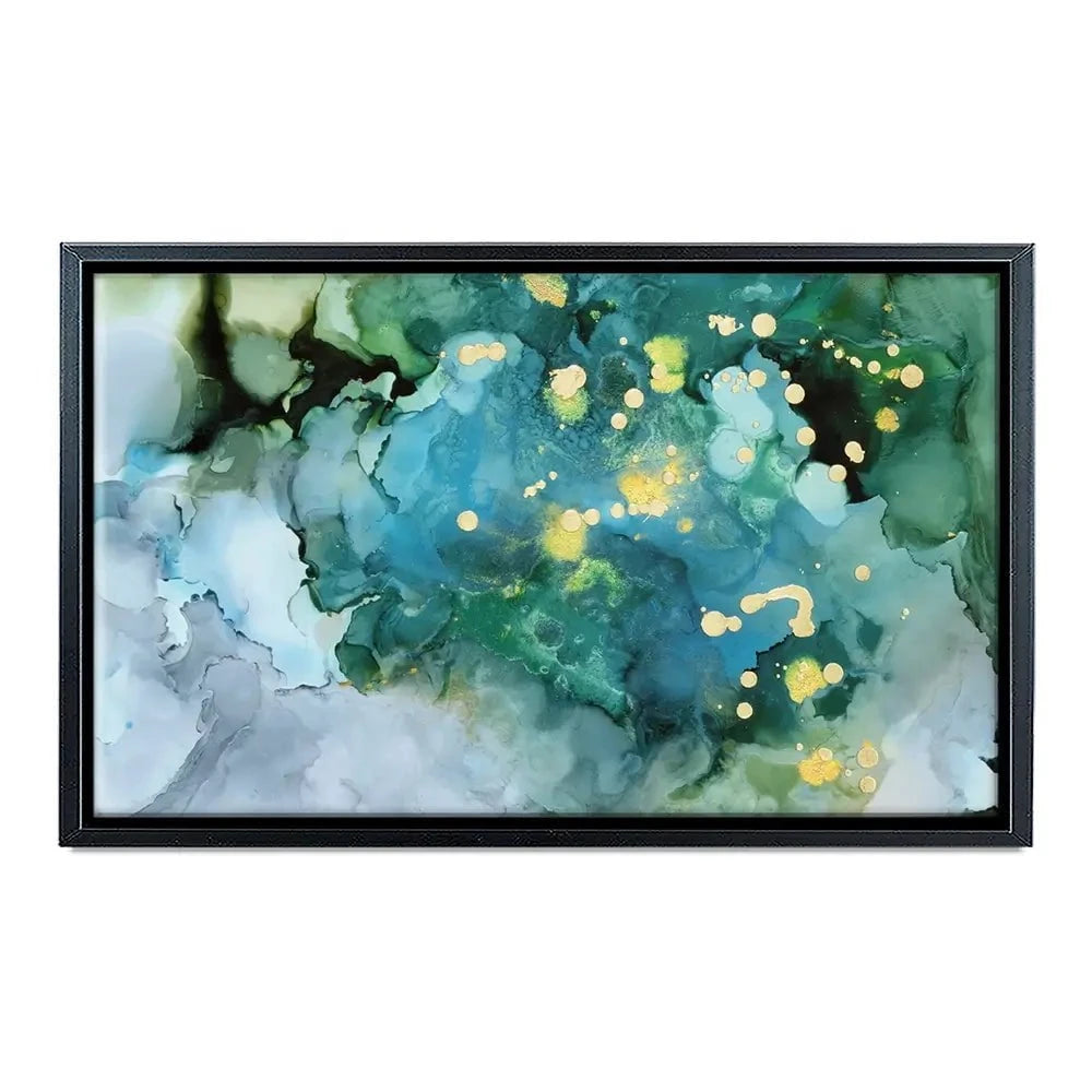 Aqua Brume Canvas Print Aqua Brume Canvas Print wall art product Victoria Borges