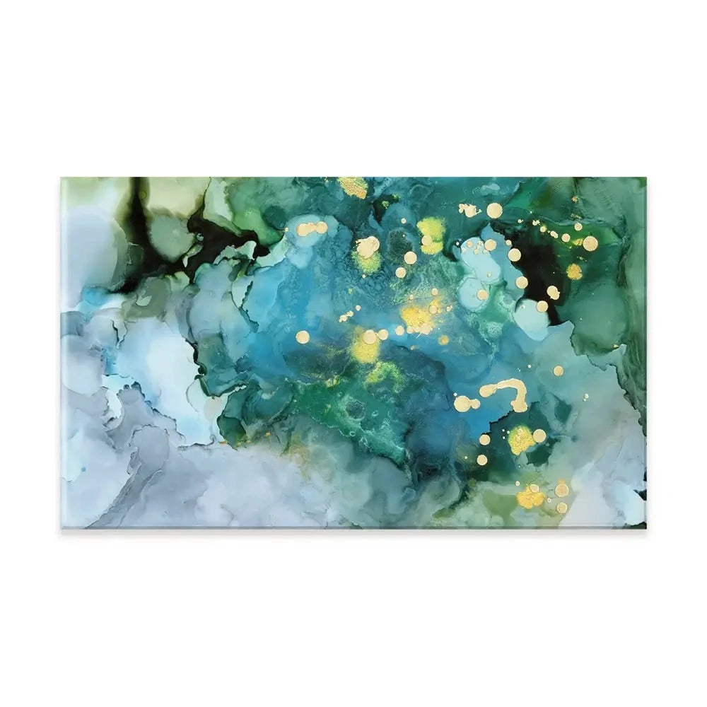 Aqua Brume Canvas Print Aqua Brume Canvas Print wall art product Victoria Borges