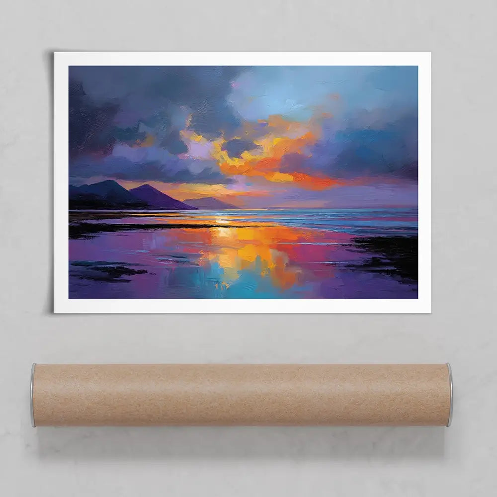 Ardnamurchan Dusk Art Print Ardnamurchan Dusk Art Print wall art product David Alexander Elder