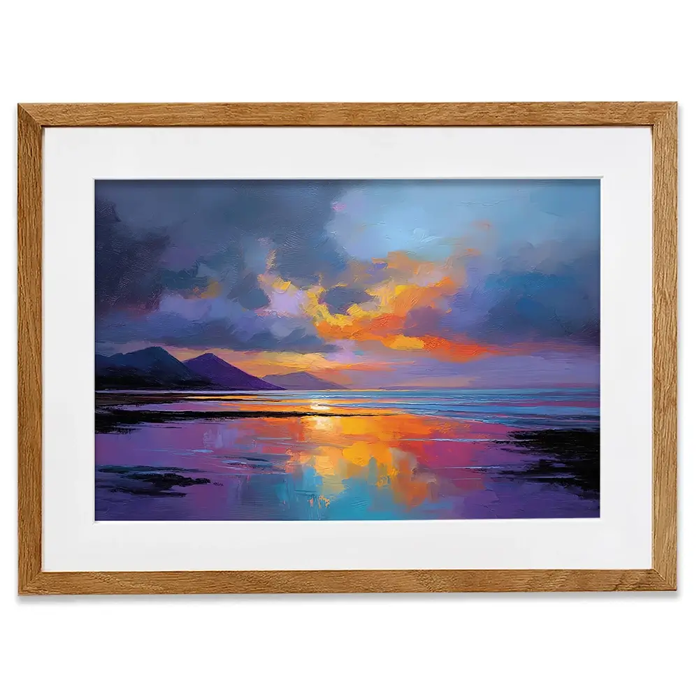 Ardnamurchan Dusk Framed Art Print Ardnamurchan Dusk Framed Art Print wall art product David Alexander Elder