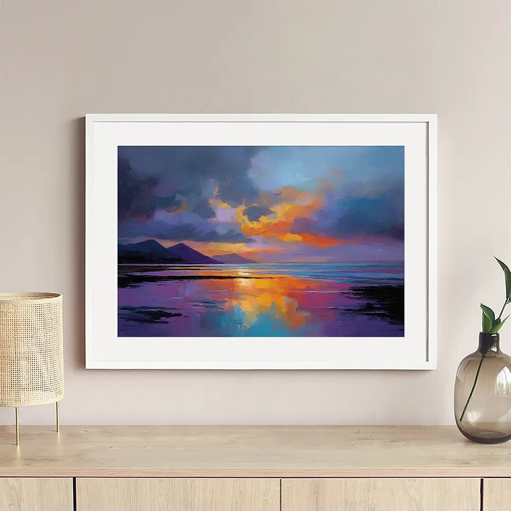 Ardnamurchan Dusk Framed Art Print Ardnamurchan Dusk Framed Art Print wall art product David Alexander Elder