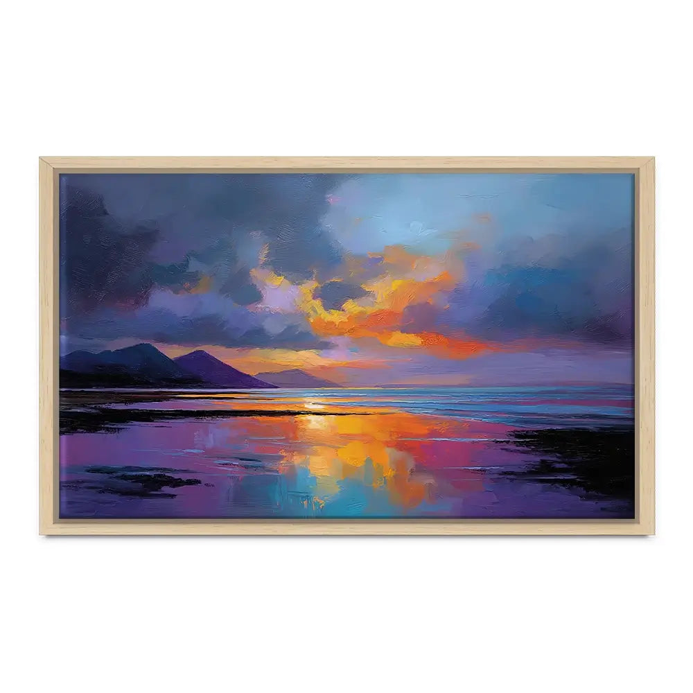Ardnamurchan Dusk Oversized Canvas Print Ardnamurchan Dusk Oversized Canvas Print wall art product David Alexander Elder