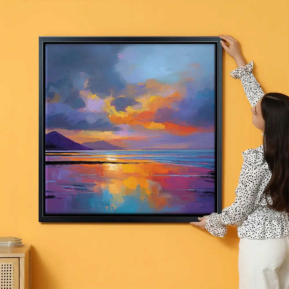 Ardnamurchan Dusk Oversized Canvas Print Ardnamurchan Dusk Oversized Canvas Print wall art product David Alexander Elder