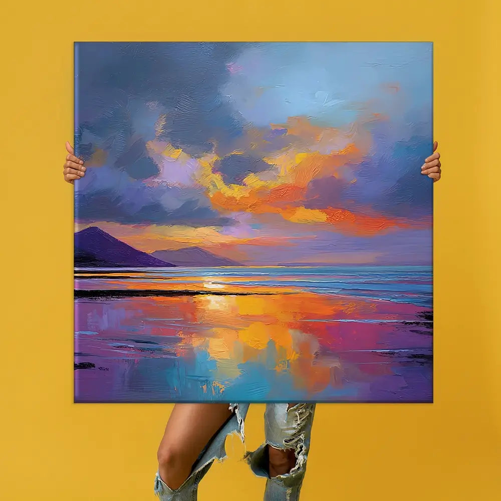Ardnamurchan Dusk Oversized Canvas Print Ardnamurchan Dusk Oversized Canvas Print wall art product David Alexander Elder