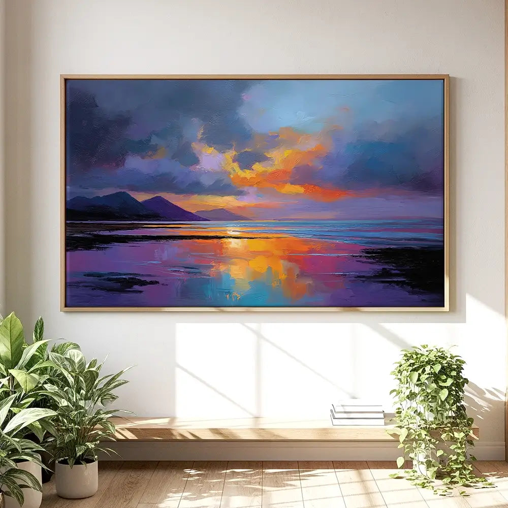 Ardnamurchan Dusk Oversized Canvas Print Ardnamurchan Dusk Oversized Canvas Print wall art product David Alexander Elder