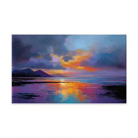Ardnamurchan Dusk Oversized Canvas Print Ardnamurchan Dusk Oversized Canvas Print wall art product David Alexander Elder