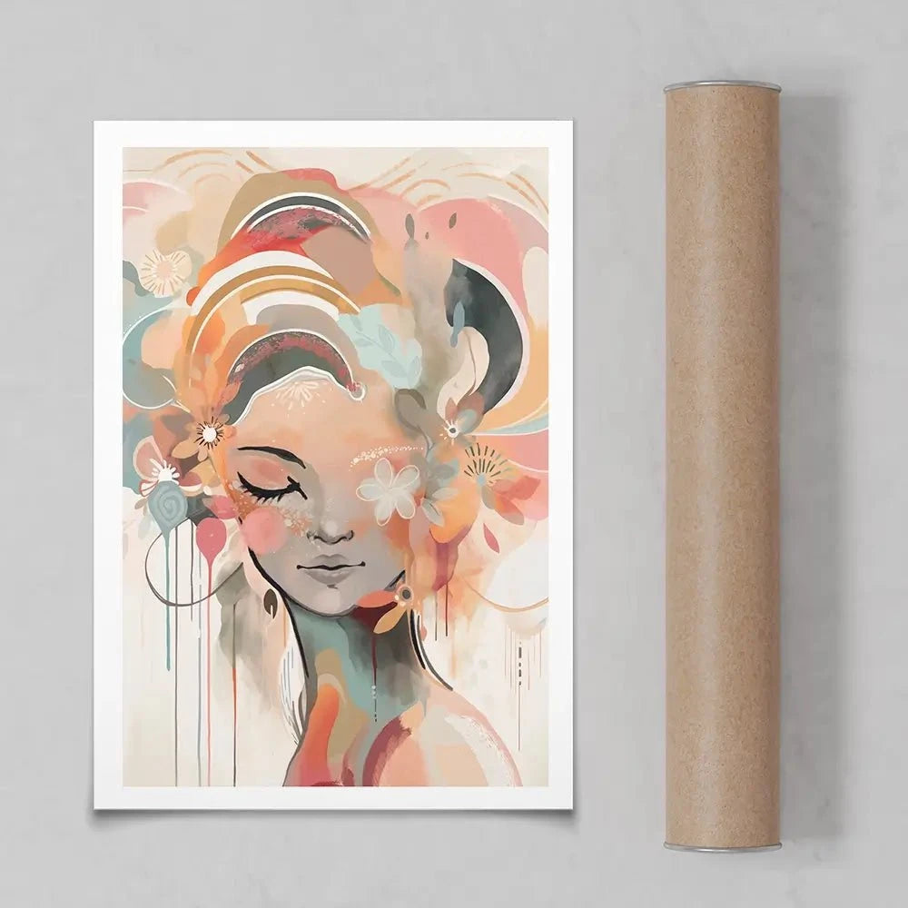 Aria Blossom Art Print Aria Blossom Art Print wall art product Isabella Karolewicz