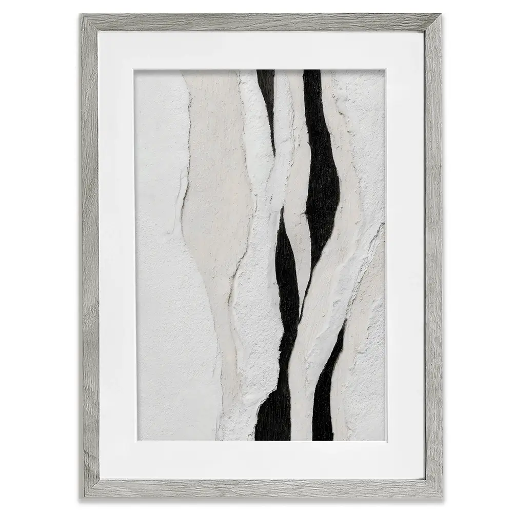 Art Deco Waves Framed Art Print Art Deco Waves Framed Art Print wall art product LSR Design Studio - Independent