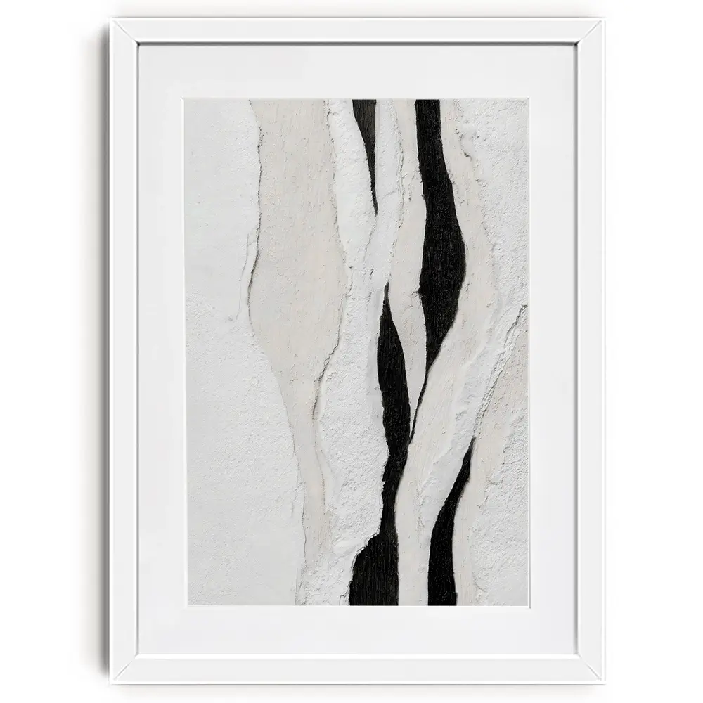 Art Deco Waves Framed Art Print Art Deco Waves Framed Art Print wall art product LSR Design Studio - Independent