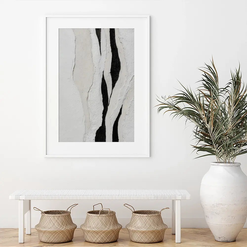 Art Deco Waves Framed Art Print Art Deco Waves Framed Art Print wall art product LSR Design Studio - Independent