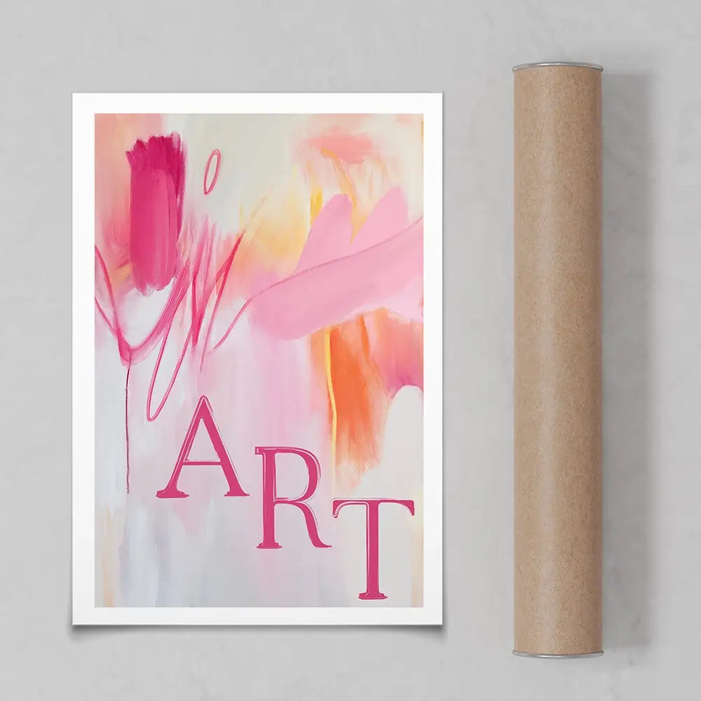 Art Pink Art Print Art Pink Art Print wall art product Treechild