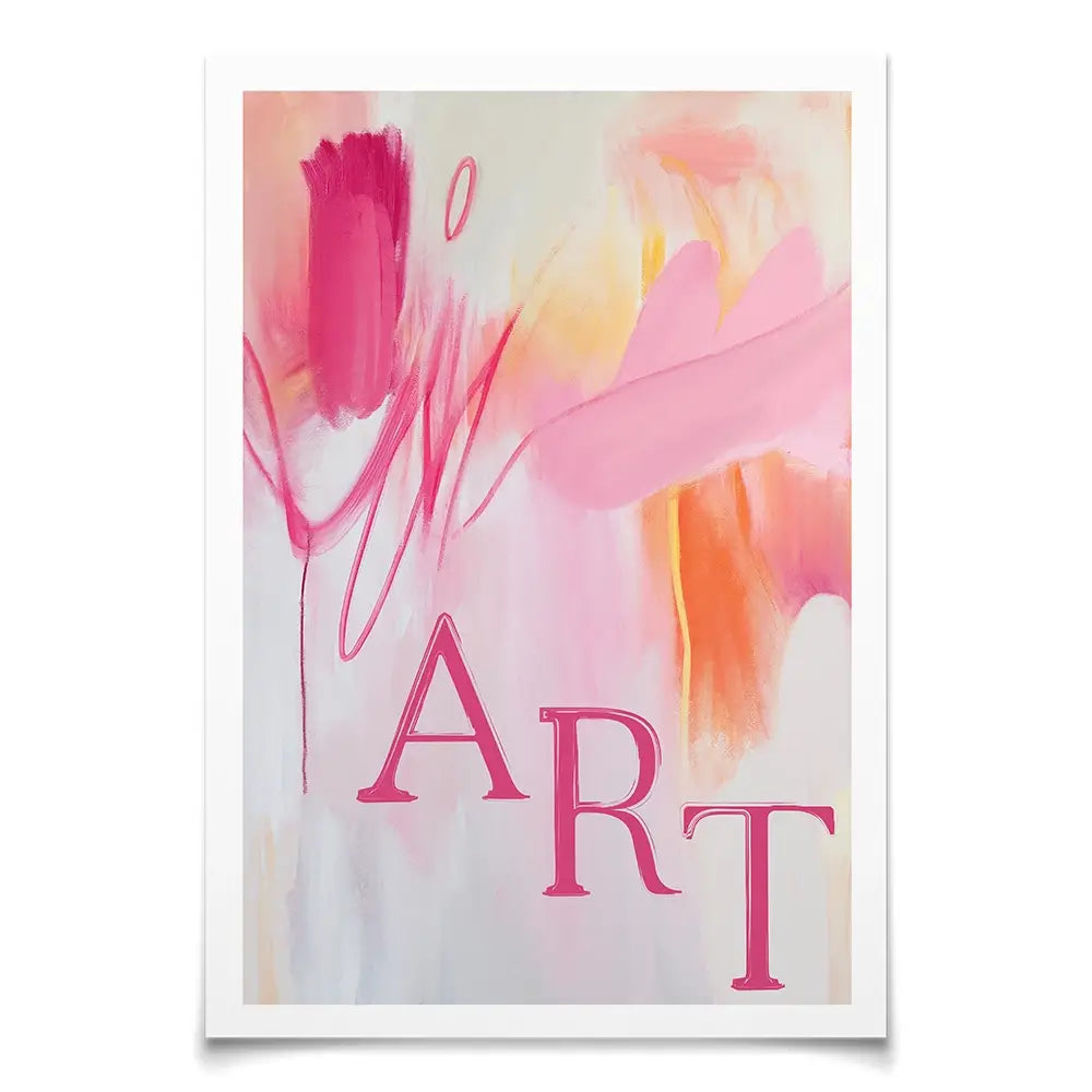 Art Pink Art Print Art Pink Art Print wall art product Treechild