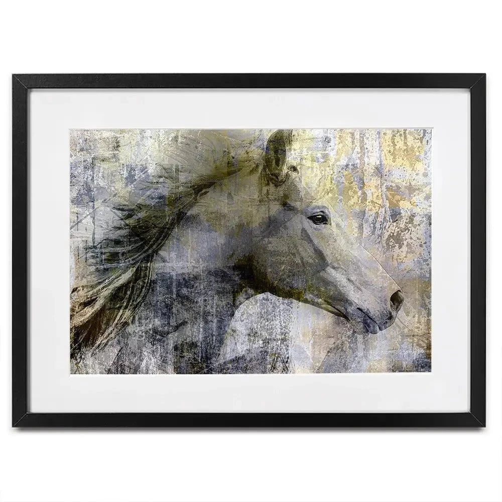 Artistic Horse Framed Art Print Artistic Horse Framed Art Print wall art product ARTEMENKO VALENTYN / Shutterstock