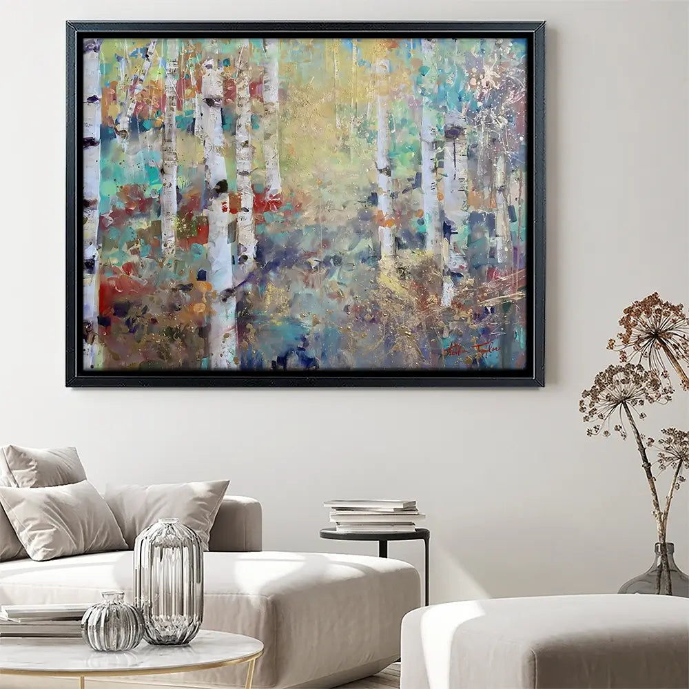 Aspen Forest Canvas Print Aspen Forest Canvas Print wall art product Tiffani Taylor - Independent