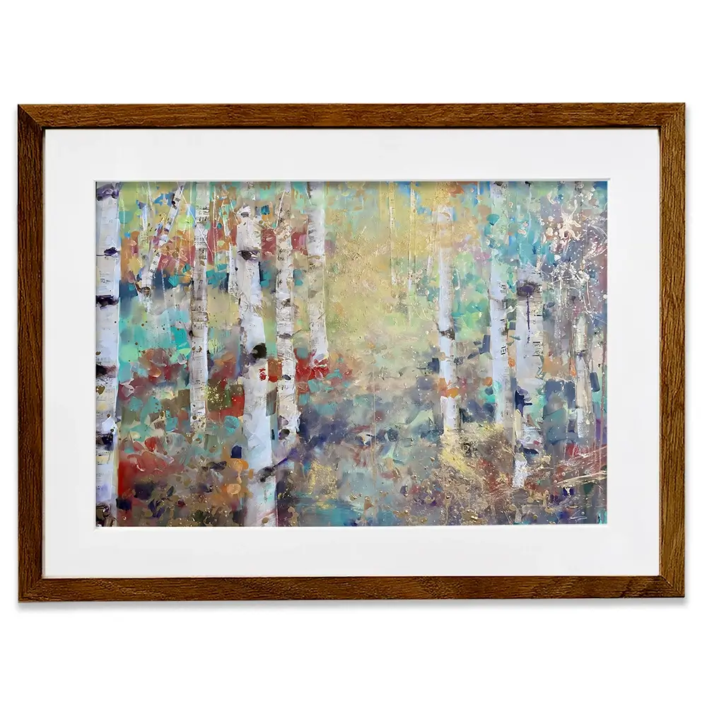 Aspen Forest Framed Art Print Aspen Forest Framed Art Print wall art product Tiffani Taylor - Independent