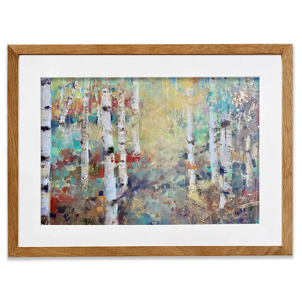 Aspen Forest Framed Art Print Aspen Forest Framed Art Print wall art product Tiffani Taylor - Independent