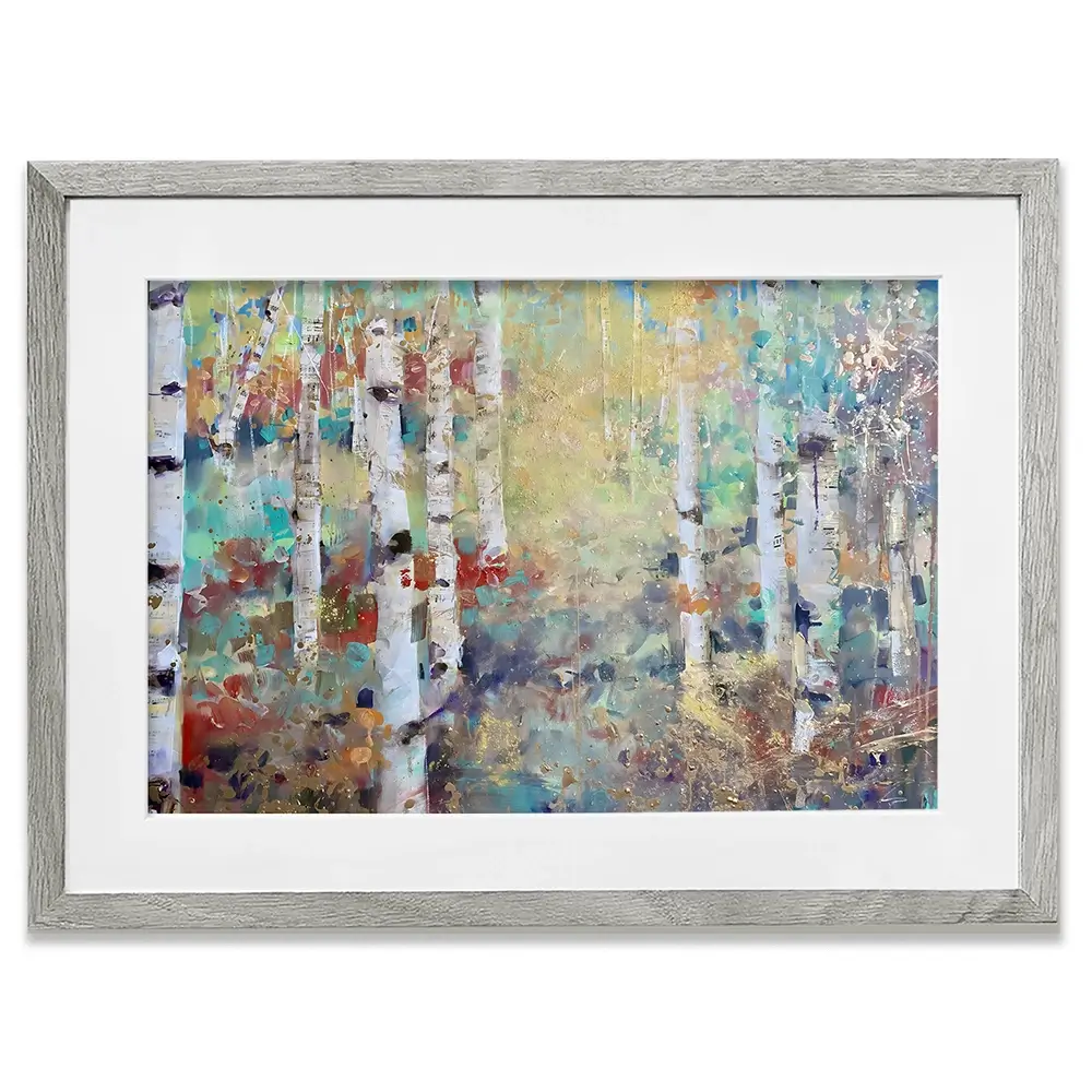 Aspen Forest Framed Art Print Aspen Forest Framed Art Print wall art product Tiffani Taylor - Independent