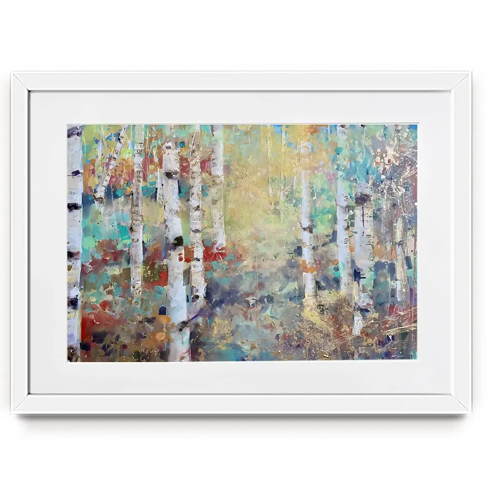 Aspen Forest Framed Art Print Aspen Forest Framed Art Print wall art product Tiffani Taylor - Independent