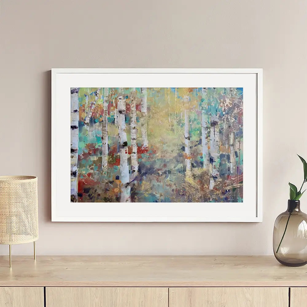 Aspen Forest Framed Art Print Aspen Forest Framed Art Print wall art product Tiffani Taylor - Independent