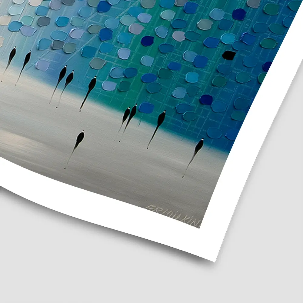 At The Heart Of Love Square Art Print At The Heart Of Love Square Art Print wall art product Ekaterina Ermilkina