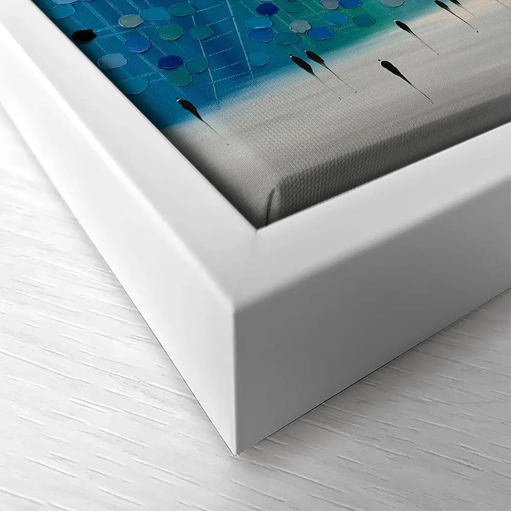 At The Heart Of Love Square Canvas Print At The Heart Of Love Square Canvas Print wall art product Ekaterina Ermilkina