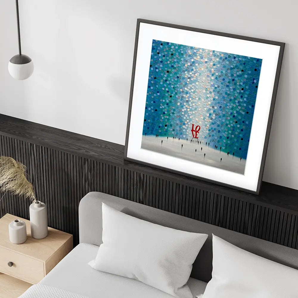 At The Heart Of Love Square Framed Art Print At The Heart Of Love Square Framed Art Print wall art product Ekaterina Ermilkina