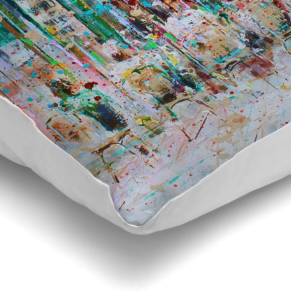 Au Petit Fer A Cheval Cushion Au Petit Fer A Cheval Cushion wall art product Studio Paint-Ing