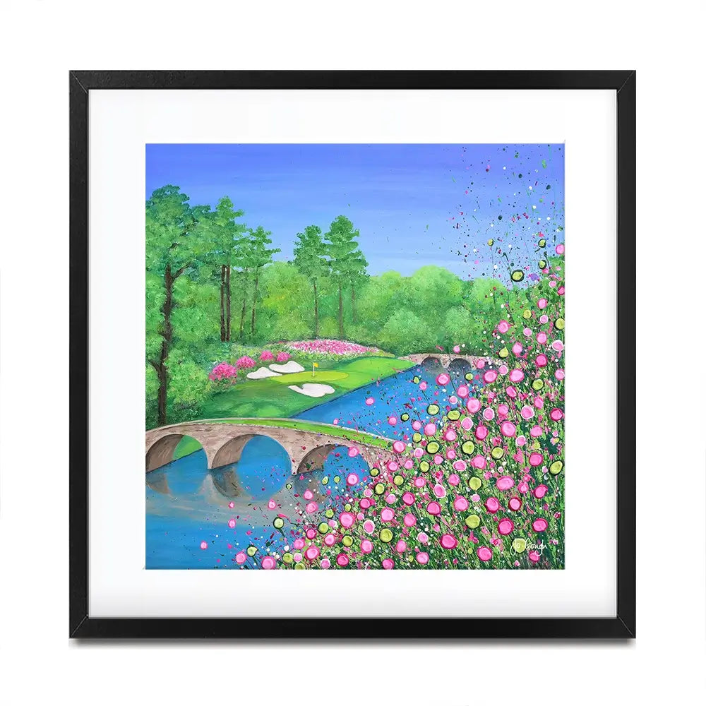 Augusta In Bloom Square Framed Art Print Augusta In Bloom Square Framed Art Print wall art product Jo Gough