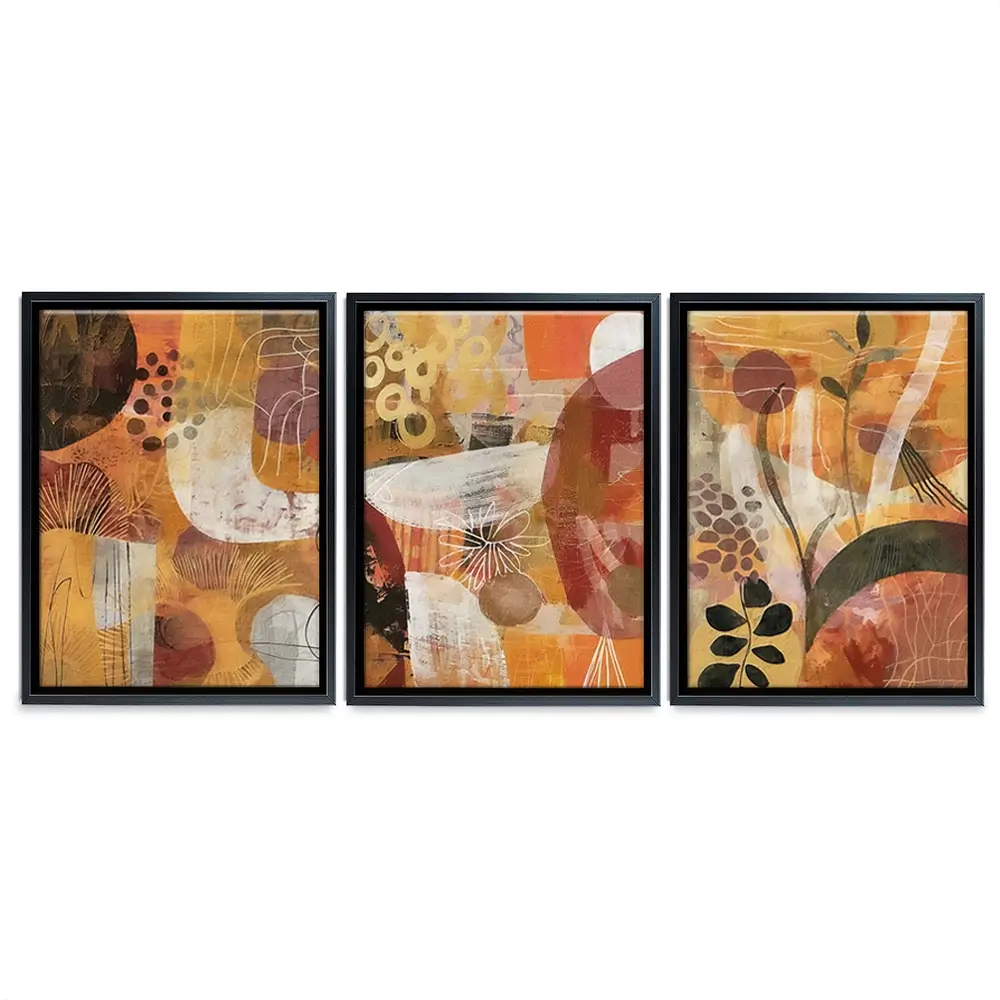 Autumn Abstracts Trio Canvas Print Autumn Abstracts Trio Canvas Print wall art product RileyB - Independent