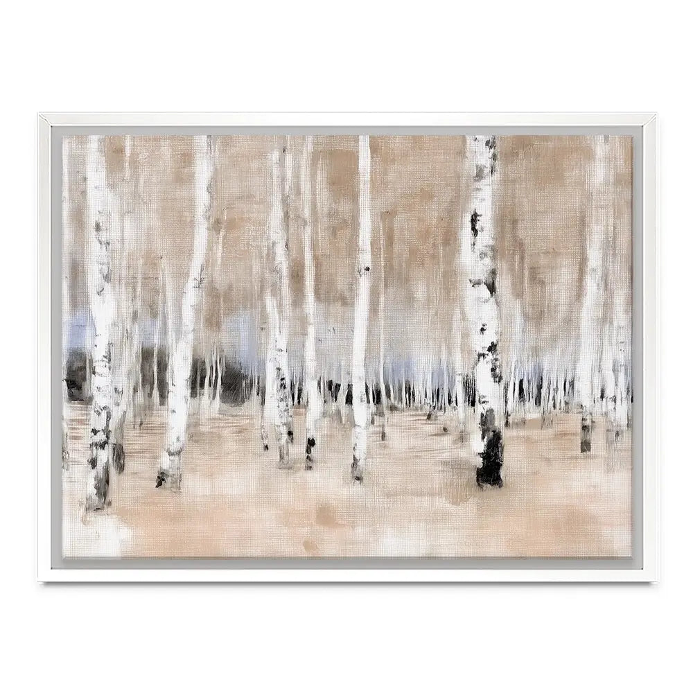 Autumn Birch Grove Canvas Print Autumn Birch Grove Canvas Print wall art product Chromatic Storm Studio