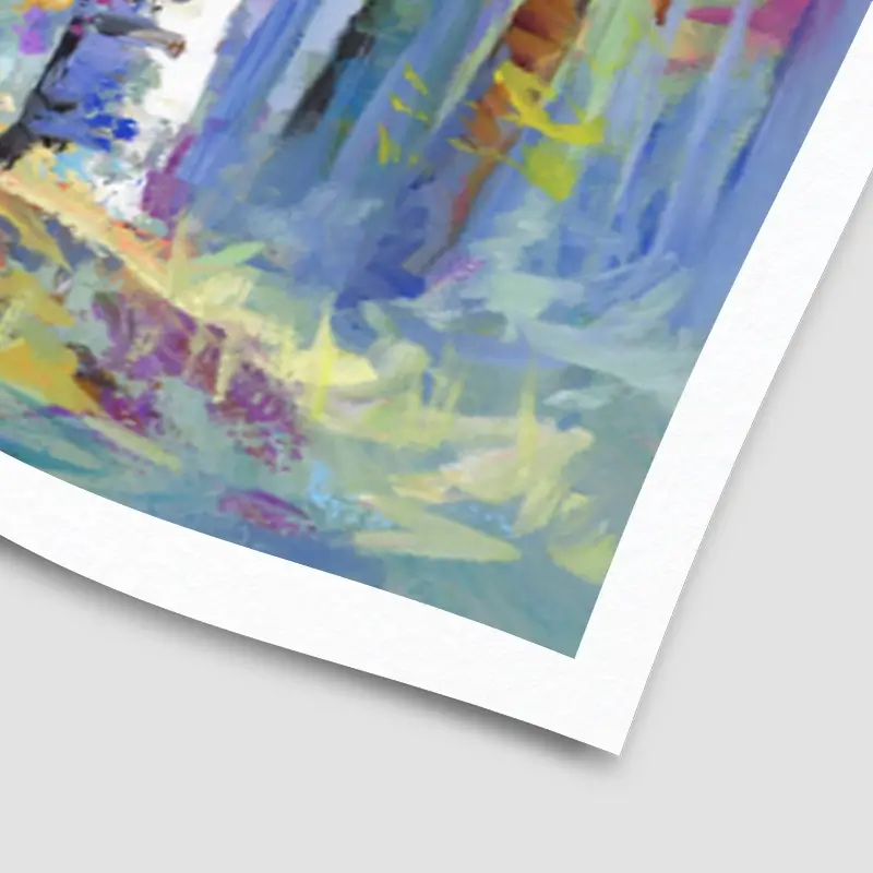 Autumn Birches Art Print Autumn Birches Art Print wall art product Leon Devenice