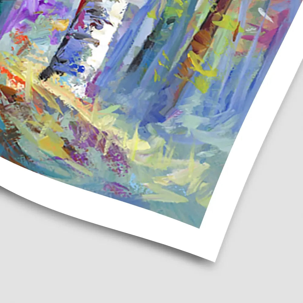 Autumn Birches Art Print Autumn Birches Art Print wall art product Leon Devenice