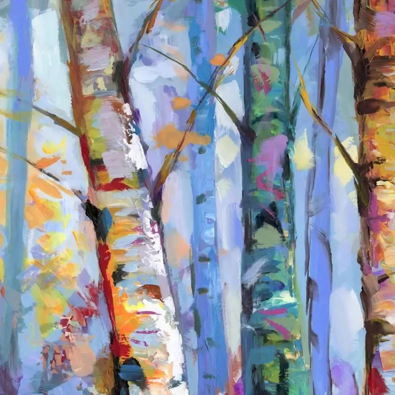 Autumn Birches Canvas Print Autumn Birches Canvas Print wall art product Leon Devenice
