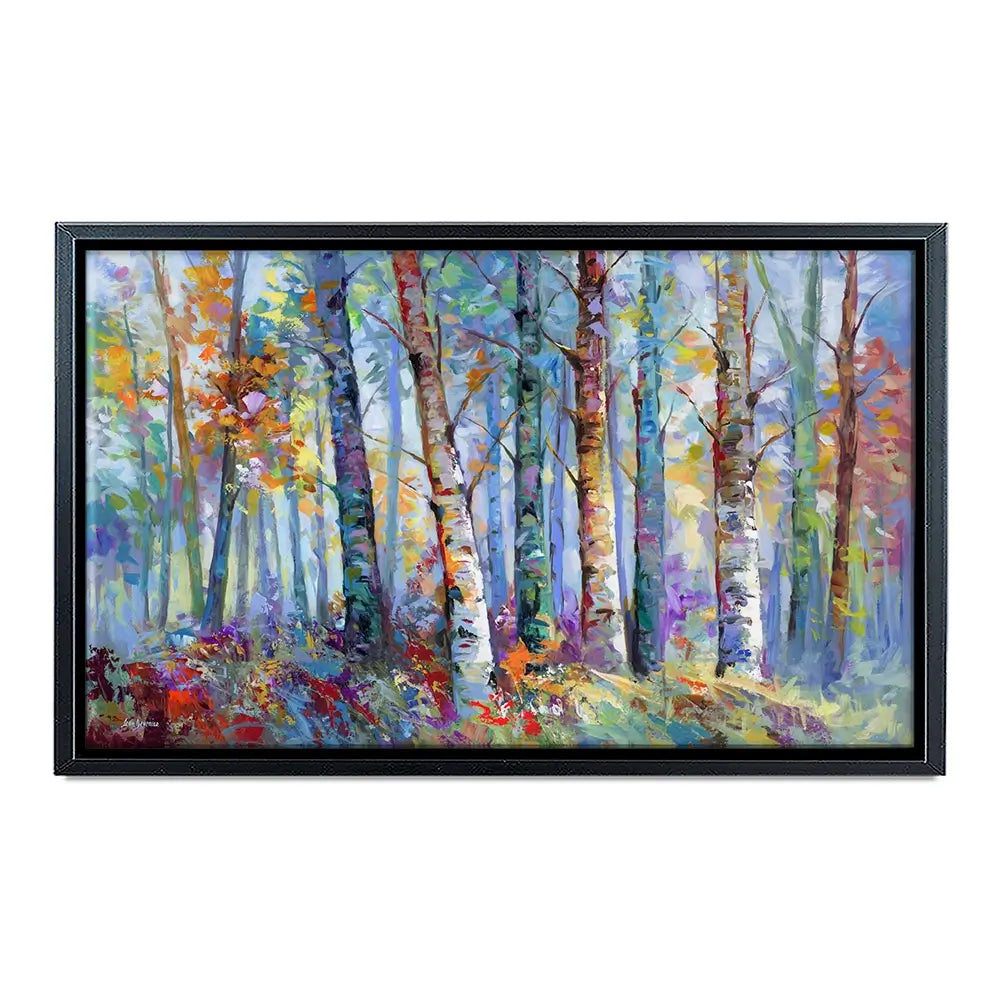 Autumn Birches Canvas Print Autumn Birches Canvas Print wall art product Leon Devenice