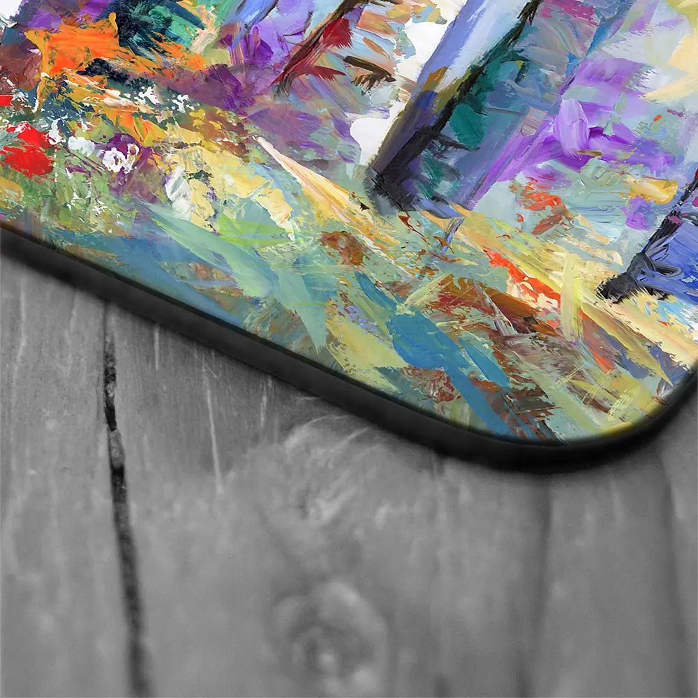 Autumn Birches Coaster Set Autumn Birches Coaster Set wall art product Art Print Shop