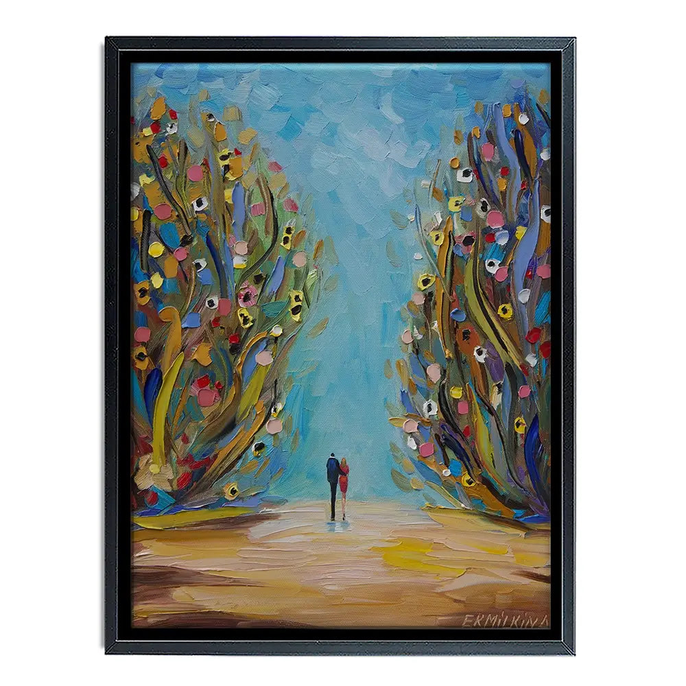 Autumn Date Canvas Print Autumn Date Canvas Print wall art product Ekaterina Ermilkina