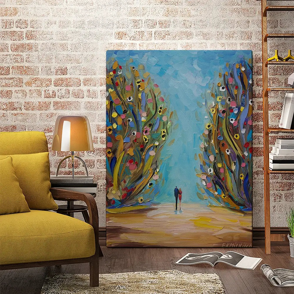 Autumn Date Canvas Print Autumn Date Canvas Print wall art product Ekaterina Ermilkina