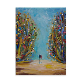 Autumn Date Canvas Print Autumn Date Canvas Print wall art product Ekaterina Ermilkina