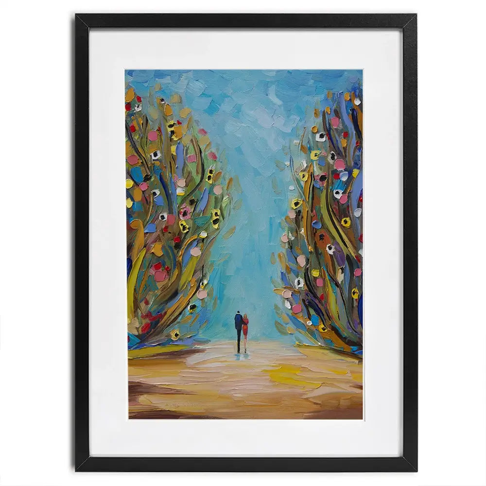 Autumn Date Framed Art Print Autumn Date Framed Art Print wall art product Ekaterina Ermilkina