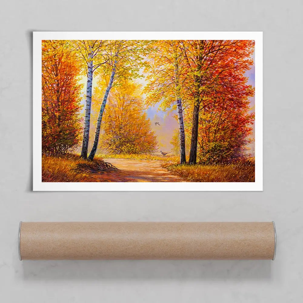 Autumn Forest 2 Art Print Autumn Forest 2 Art Print wall art product S-BELOV / Shutterstock