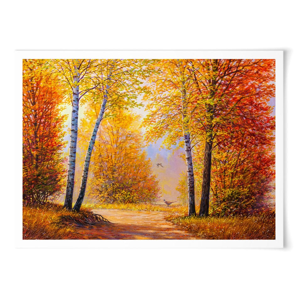 Autumn Forest 2 Art Print wall art product / Shutterstock