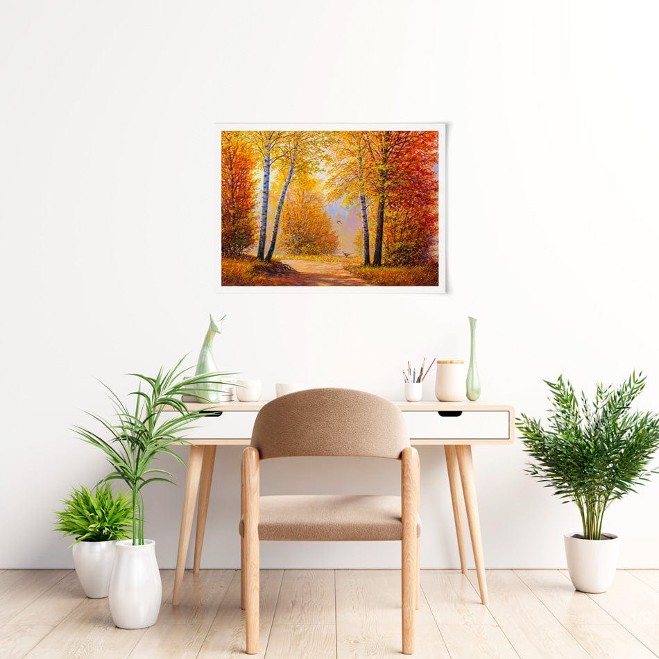 Autumn Forest 2 Art Print wall art product / Shutterstock