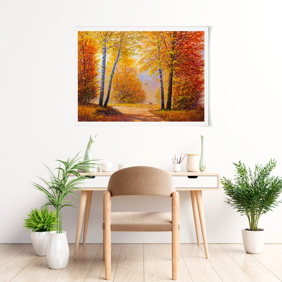 Autumn Forest 2 Art Print wall art product / Shutterstock