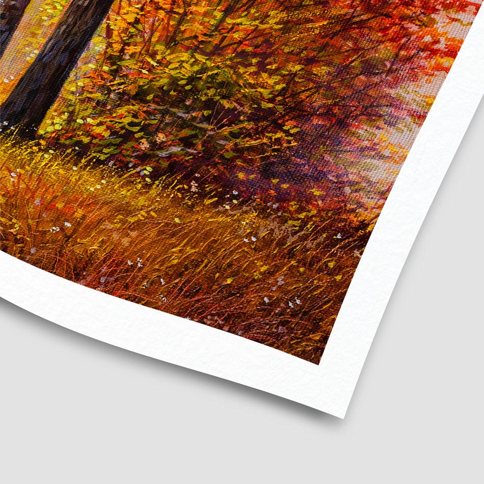 Autumn Forest 2 Art Print wall art product / Shutterstock